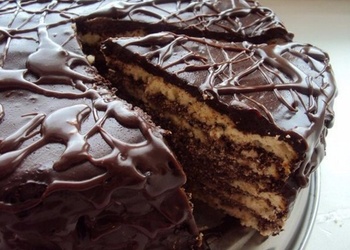 Kefīra torte „Melnais princis”