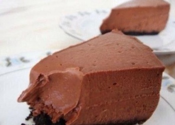 Šokolādes – biezpiena deserts ar samazinātu tauku saturu