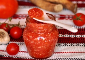 Asais tomātu - papriku džems - īsts kārums