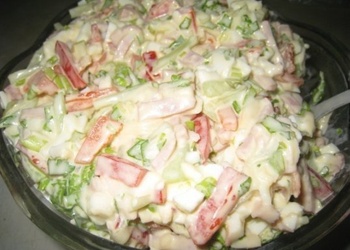 Olu salāti vāciešu gaumē