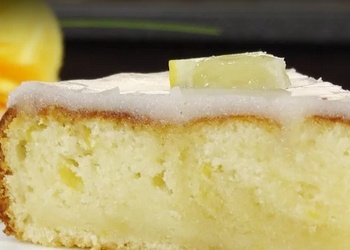 Citronu kūka ar cukura glazūru - VIDEO RECEPTE