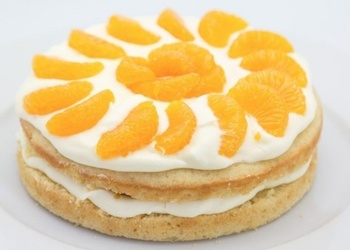 Citronu torte ar mandarīniem