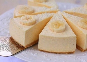 Neceptā „Selgas” cepumu – banānu siera kūka