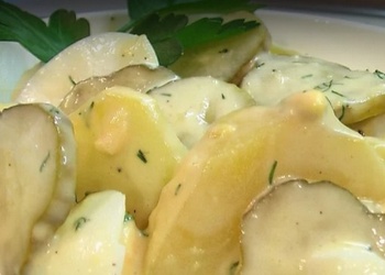 Kartupeļu salāti vācu gaumē - VIDEO RECEPTE