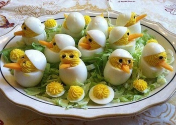 Pildītas olas